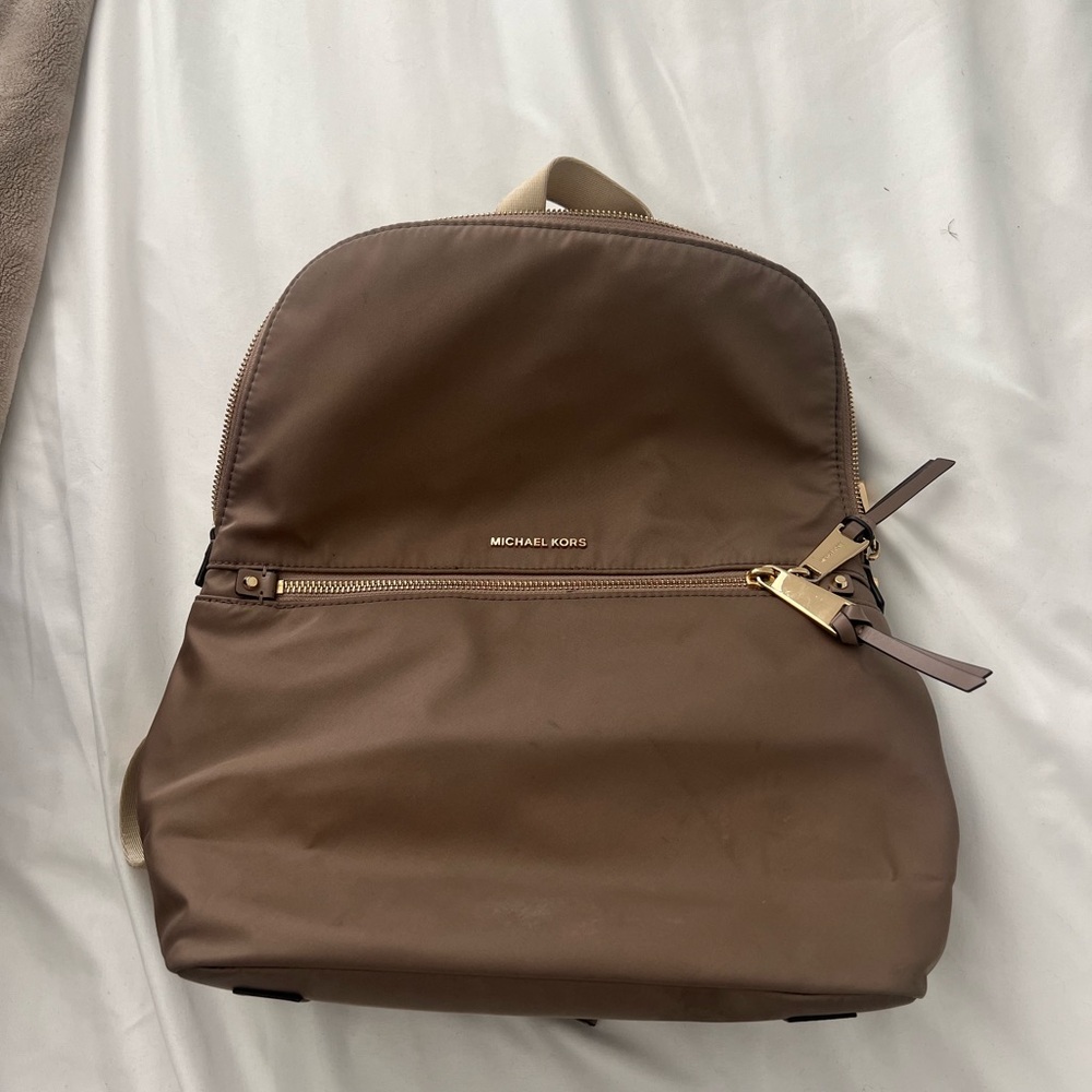 MICHAEL Michael Kors Brown Minimalist Backpack